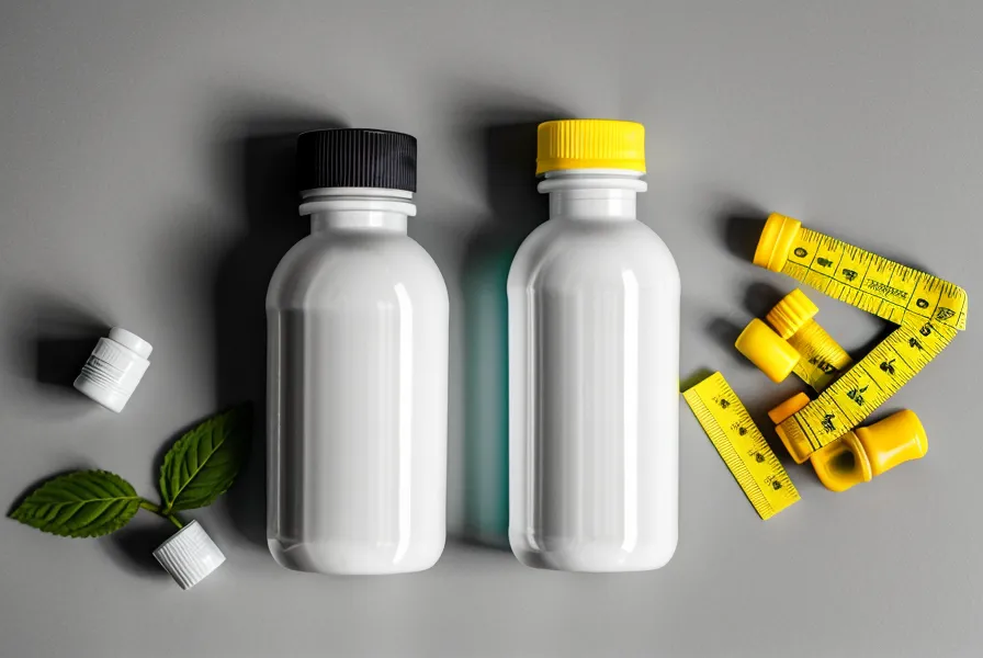 Close-up of a transparent supplement label listing specific probiotic strains.