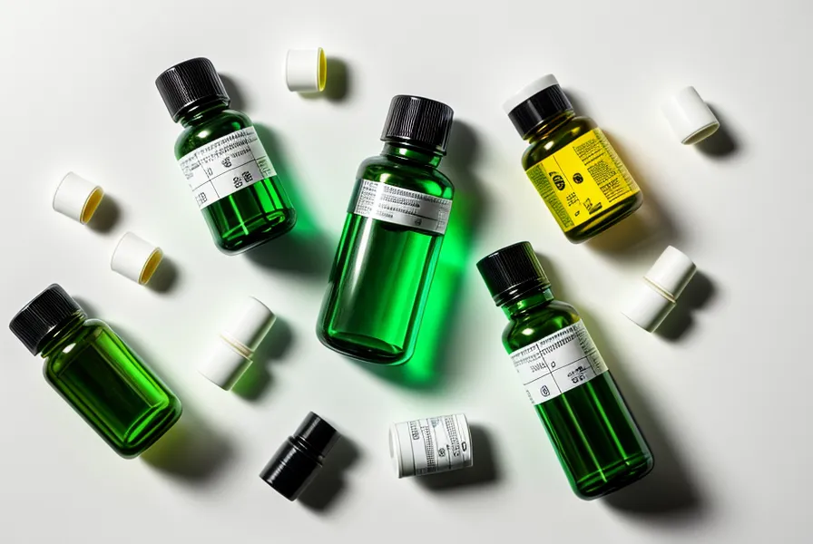 Earthy green powder from a pure green coffee bean extract capsule staining fingertips, a clean label sign