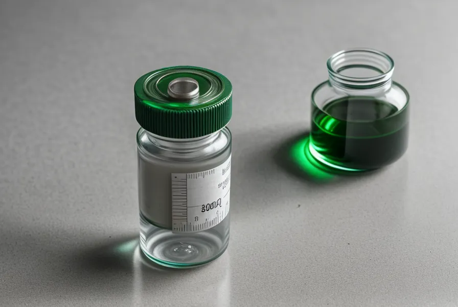 Close-up of a transparent supplement label showing specific ingredient dosages.