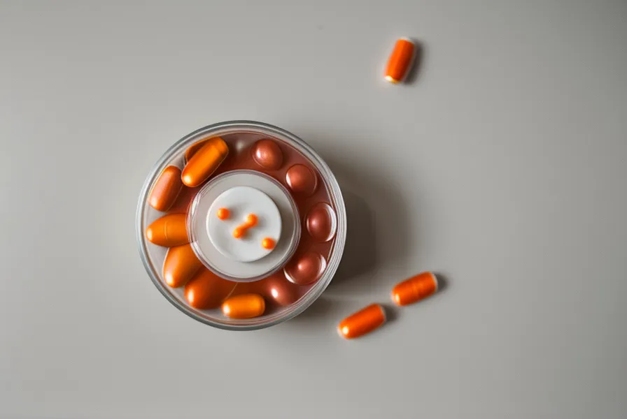 CitrusBurn capsule next to dried citrus peel used in a natural weight loss comparison