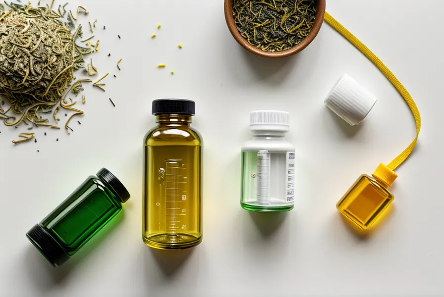 Magnifying glass over a supplement label checking probiotic strains for supplement transparency