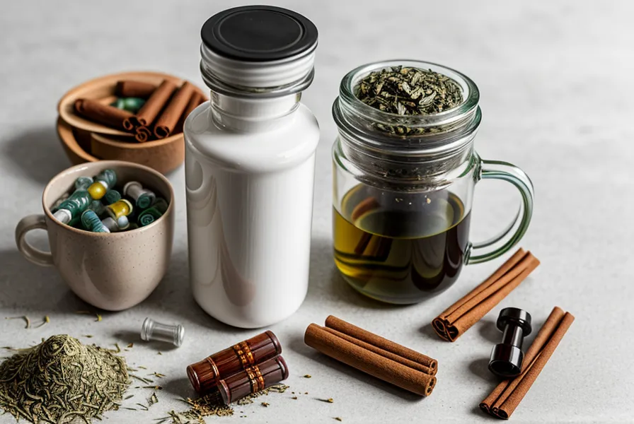 A steaming cup of natural weight loss tea in a rustic Portland-style ceramic mug.
