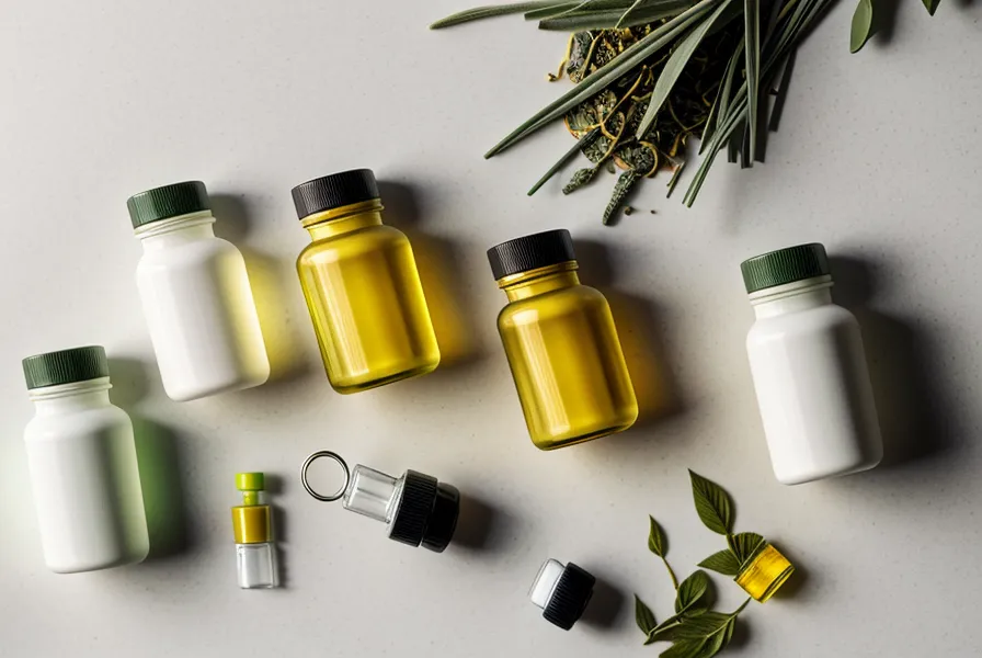 Proprietary blend supplement bottle next to a plain single-ingredient berberine bottle, a label-reading comparison for natural metabolism support