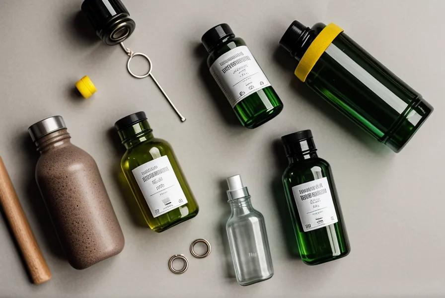 Clean label single-ingredient supplement bottles on a white desk with a notebook.